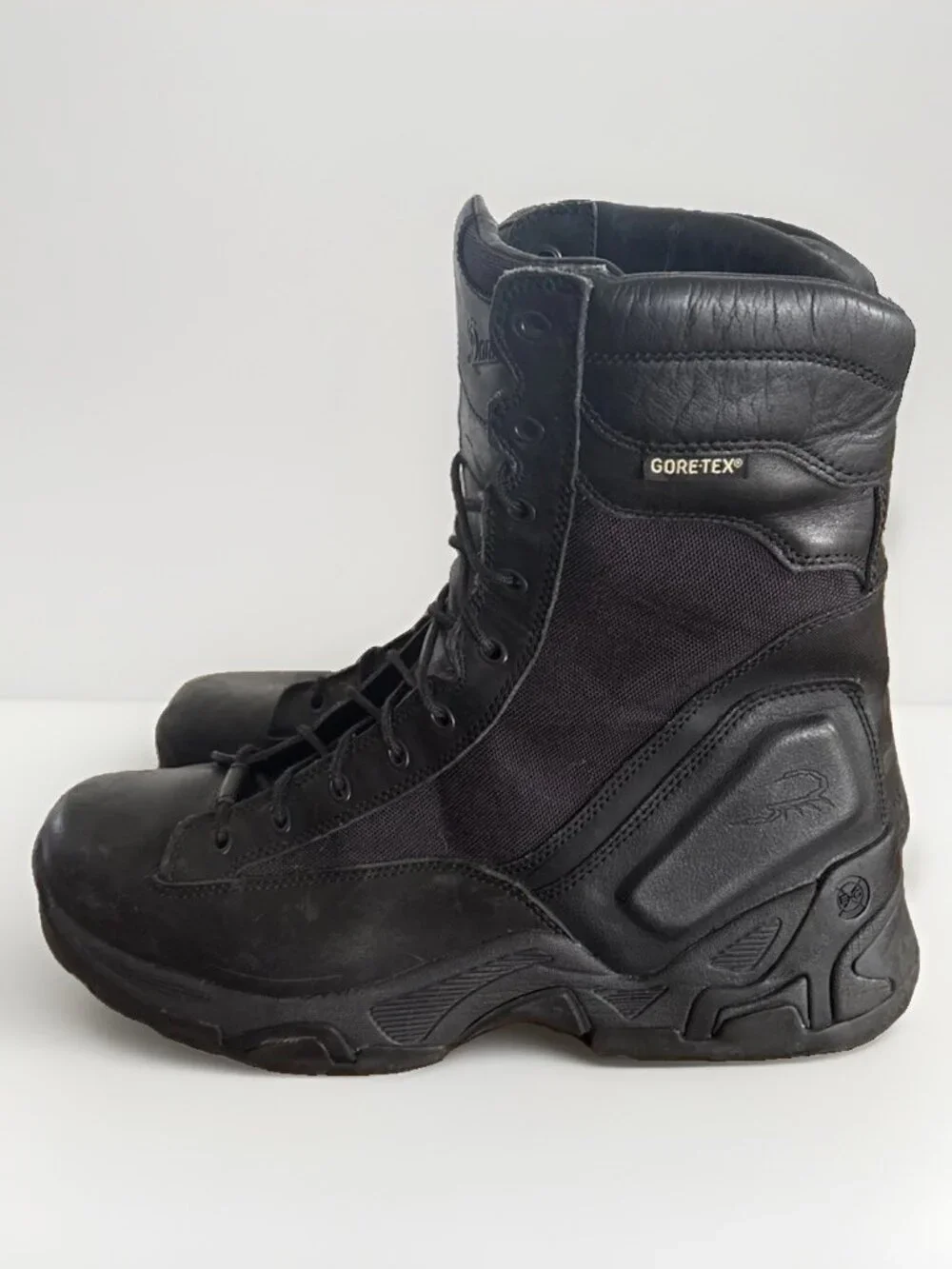 Danner Telson GTX Boots 8” Mens Size 13 Black Gore-Tex Waterproof Tactical 43150
